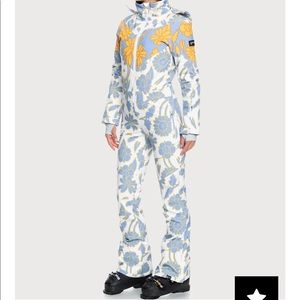 Roxy Rowley X Roxy Women One-Piece Insulated Snow Suit S Slim Fit Brand New NWT